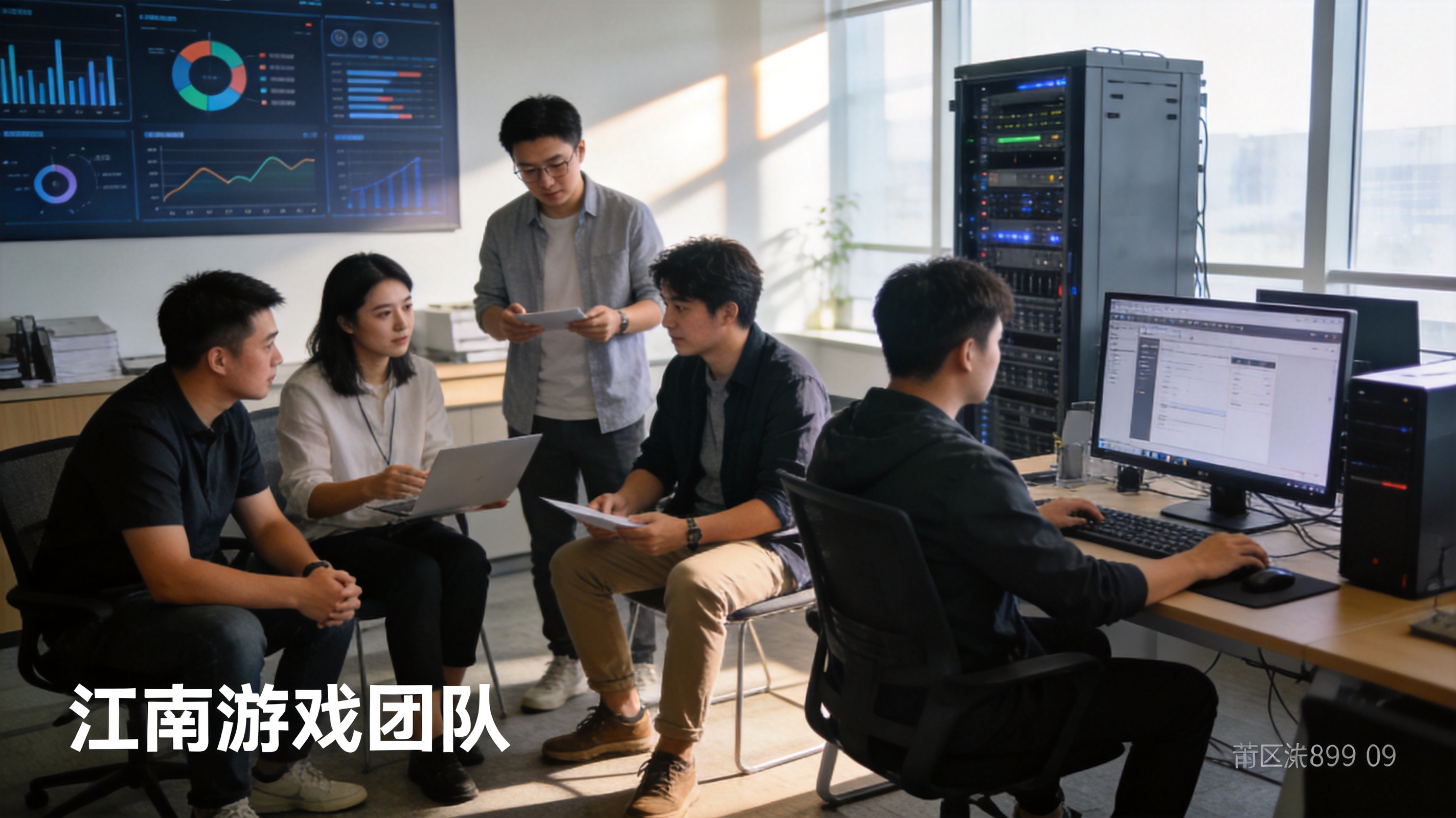 江南游戏团队与赛事数据平台展示